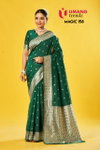 Kl Magic 158 Designer Lichi Silk Wedding Sarees Wholesale Market in Surat
